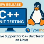 C++ unit testing on Linux now supported